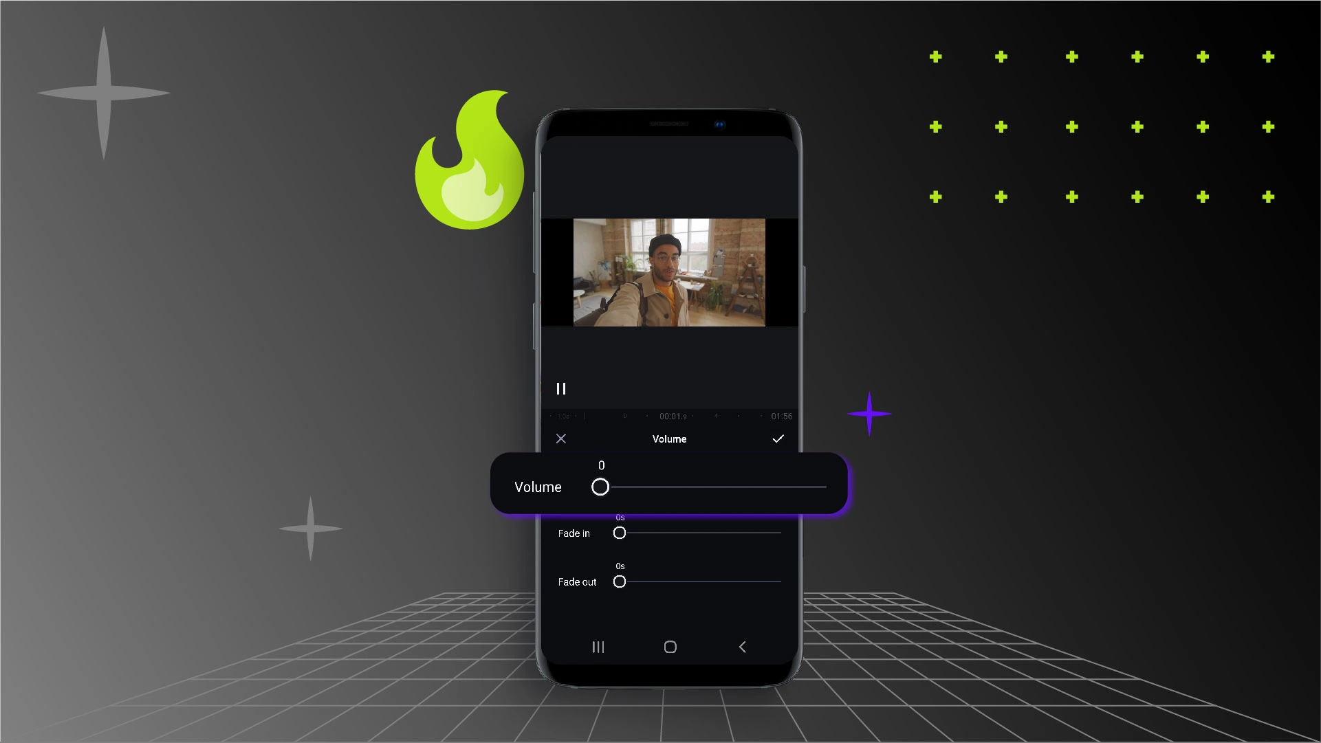 ShotCut free video editor android video editing app mute video clips