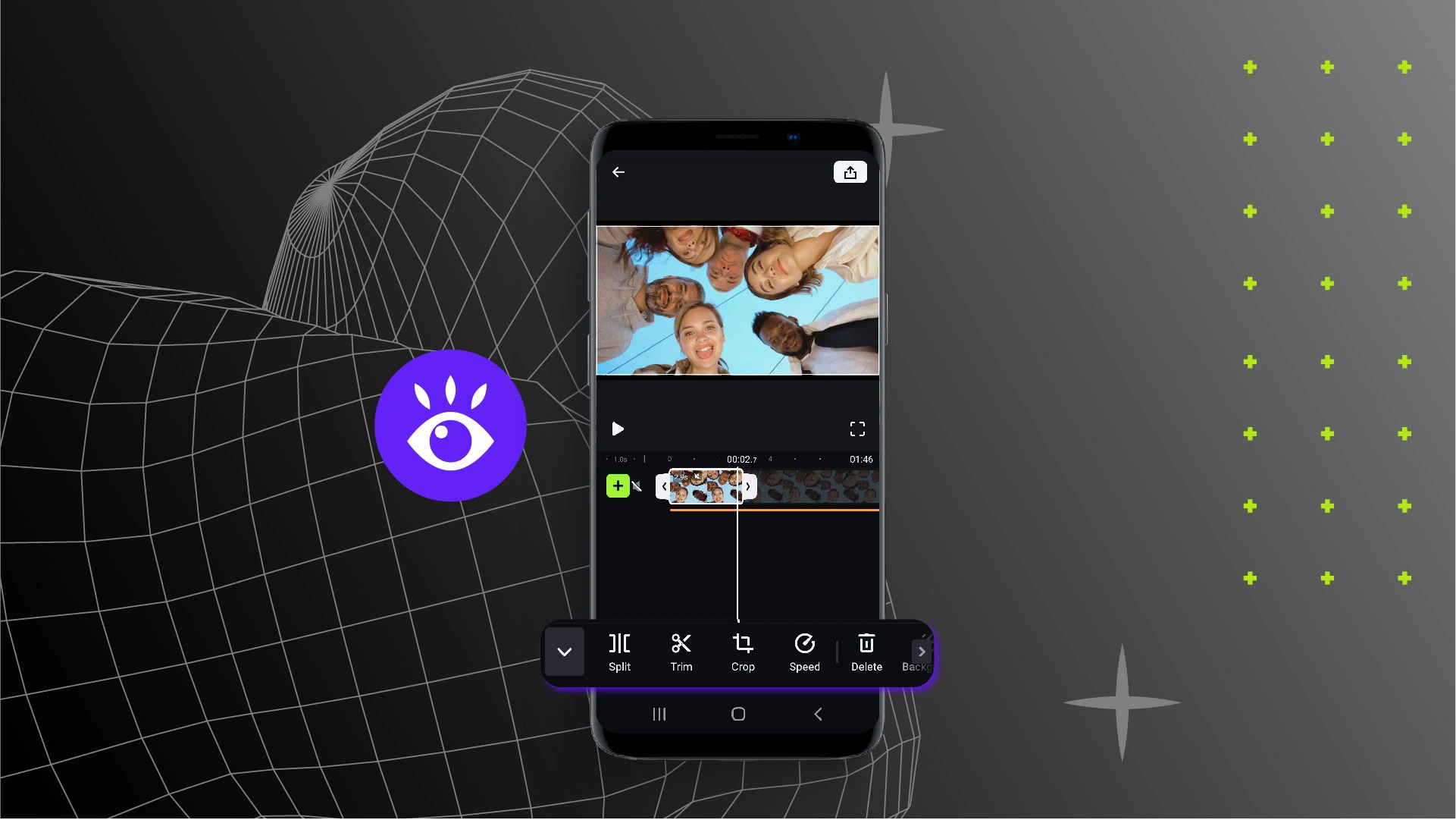 ShotCut free video editor android video editing app split videos