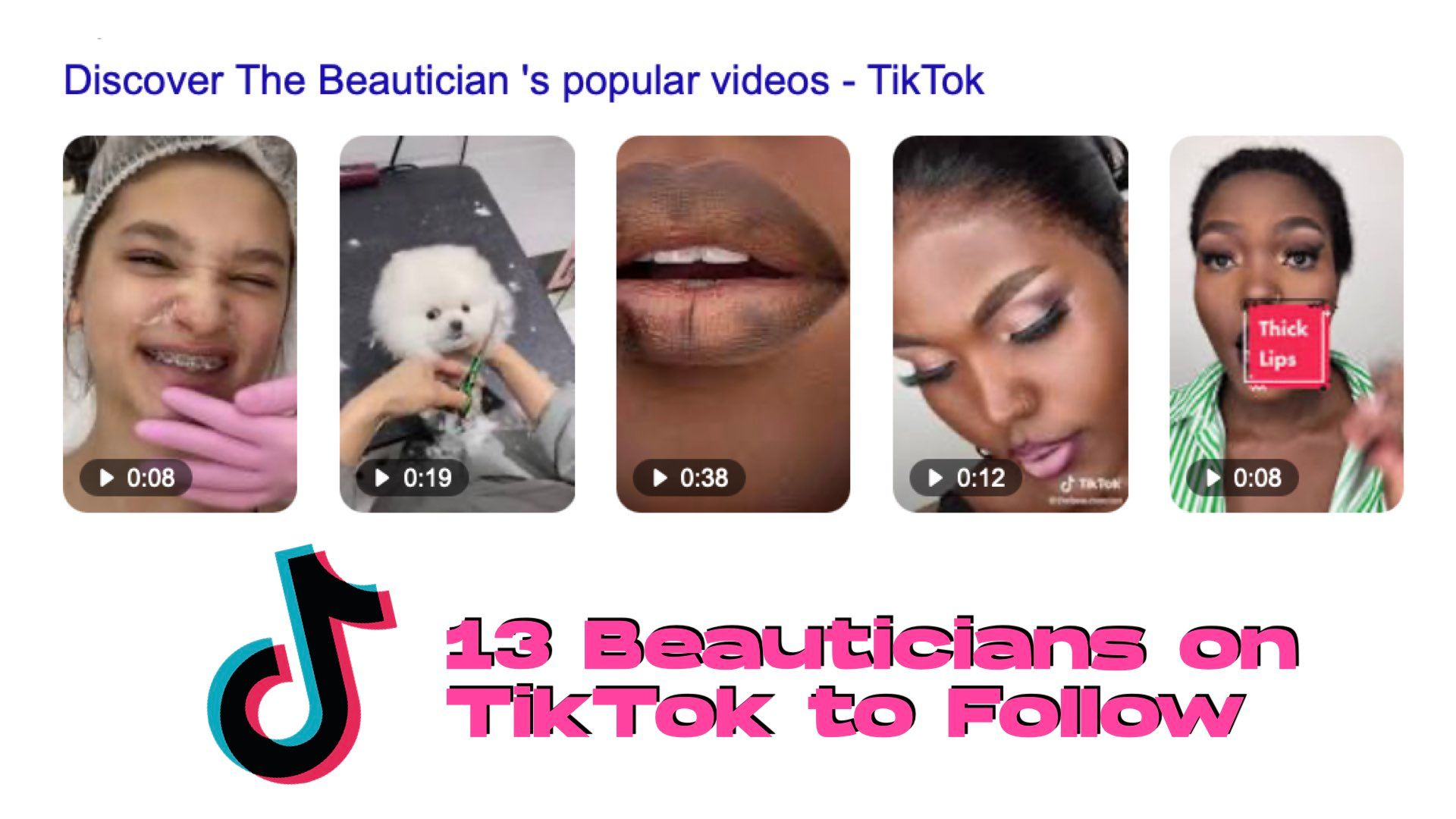 13 beauticians on tiktok to follow shotcut video editor beauty tips viral video