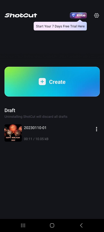 ShotCut free video cropper for Android