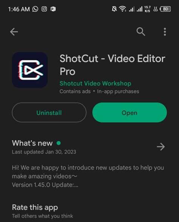 ShotCut Video Editor Pro for Android