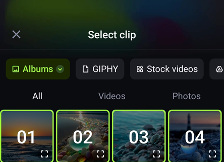 Making Facebook ads video with ShotCut free video editor