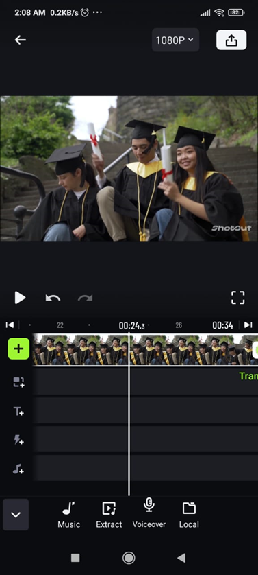 Start making friendship forever video with ShotCut free video editing app now
