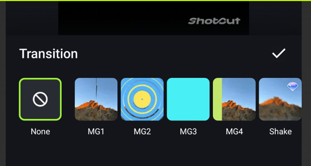 Create Seamless Video Transition Using Free Video Editing App
