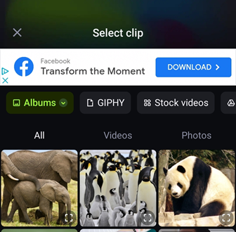 Start adding video effects to amp up your video