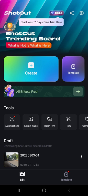 Trim Your Video for free with ShotCut's Free Video Editor 