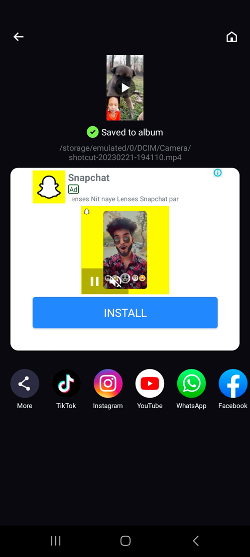 add retro effect to video for free
