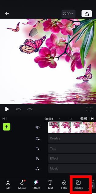 Explore the power of picture overlay with ShotCut free video editing app.