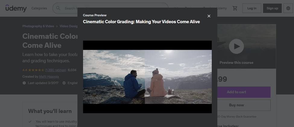 Video Color Grading Tutorial for Android