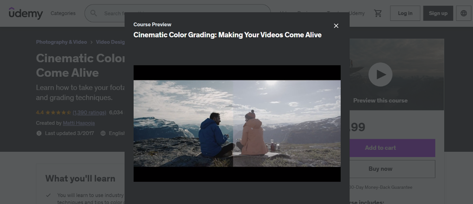 5 Best Video Color Grading Tutorial