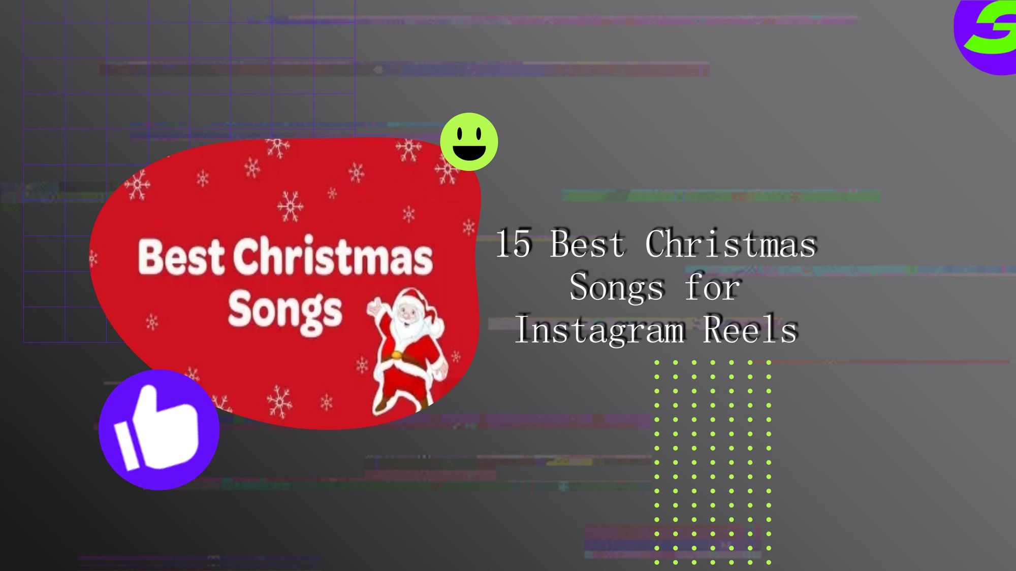 15 Popular Christmas Songs for Instagram Reels Edit Instagram Reels with ShotCut free Video editor