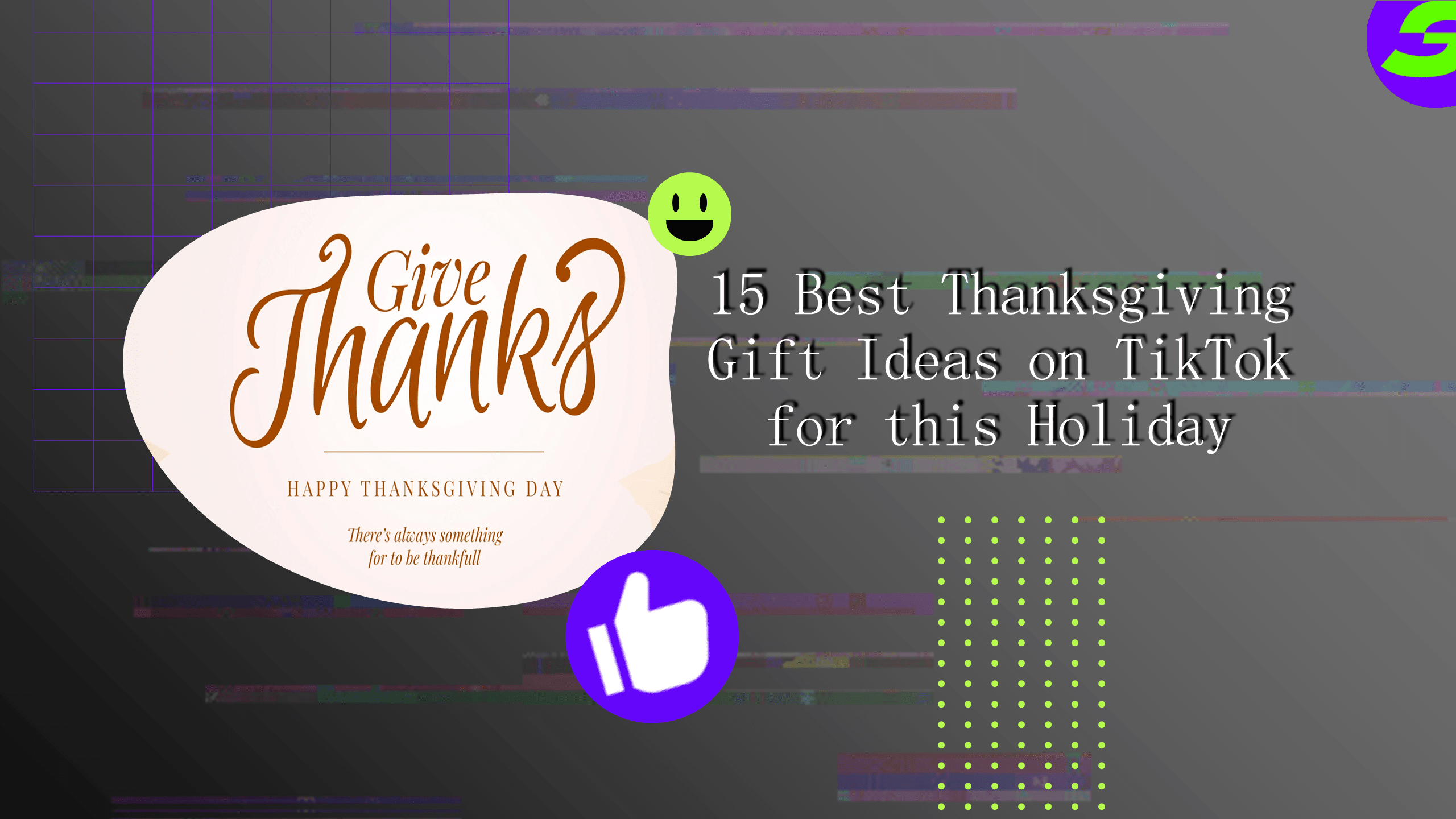 Top 15 Thanksgiving Gift Ideas on TikTok ShotCut Video editing app Thanksgiving video