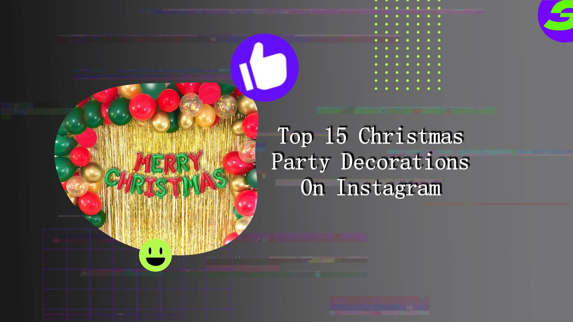 Best ideas for Christmas Party Decorations ShotCut free Android video editor 