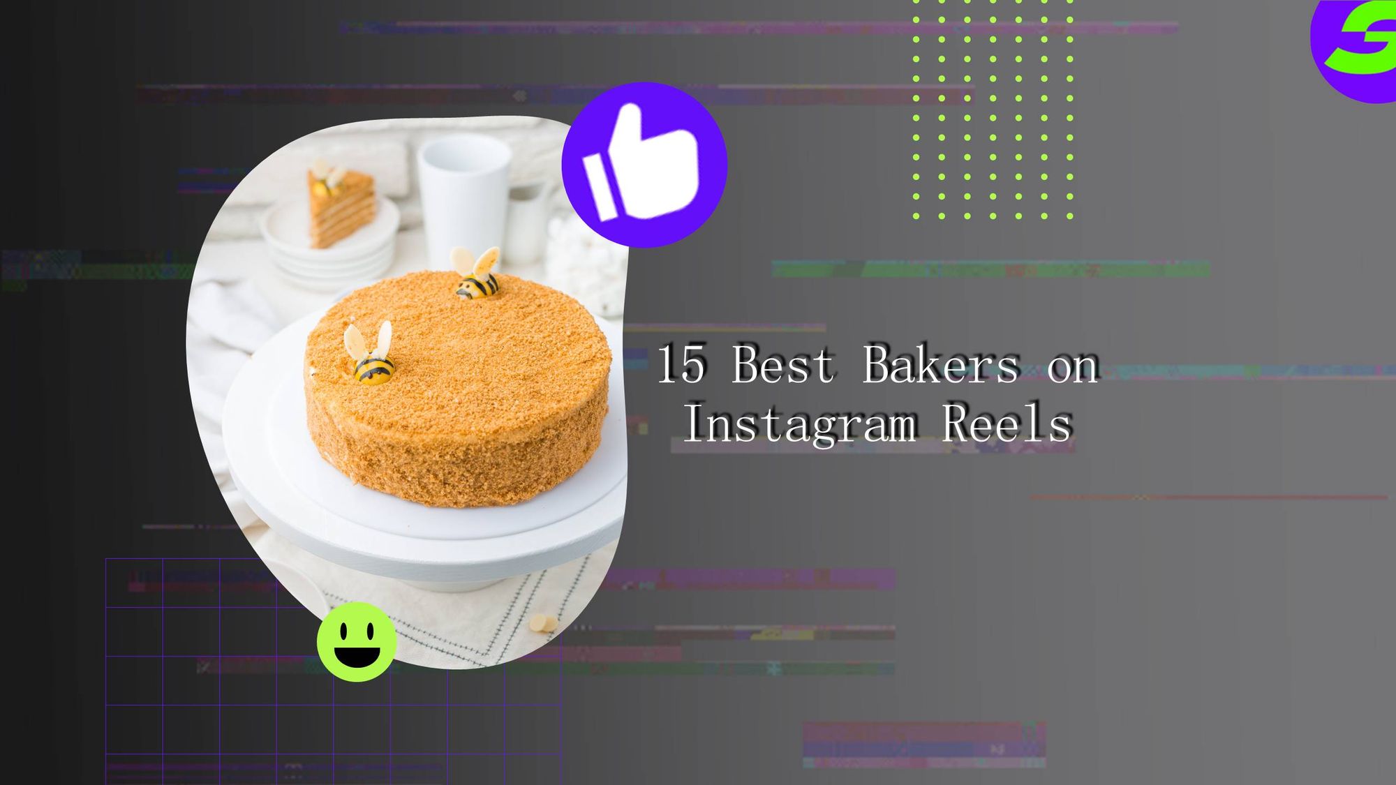 Top 15 Bakers on Instagram Reels with ShotCut Free Video editor android