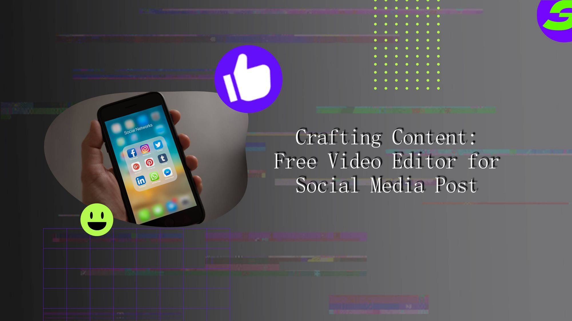 Create Content using Free Video Editor for Social Media Post