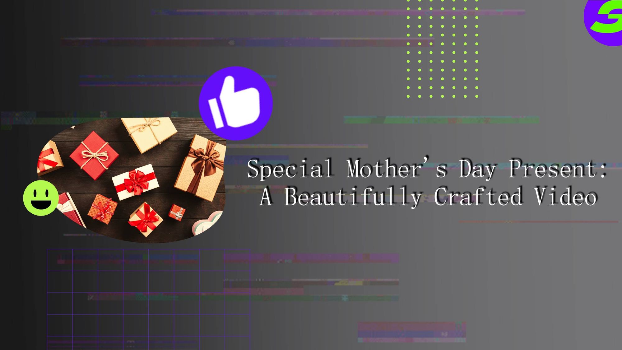 Use Free video editor to Create Special Mother's Day present
