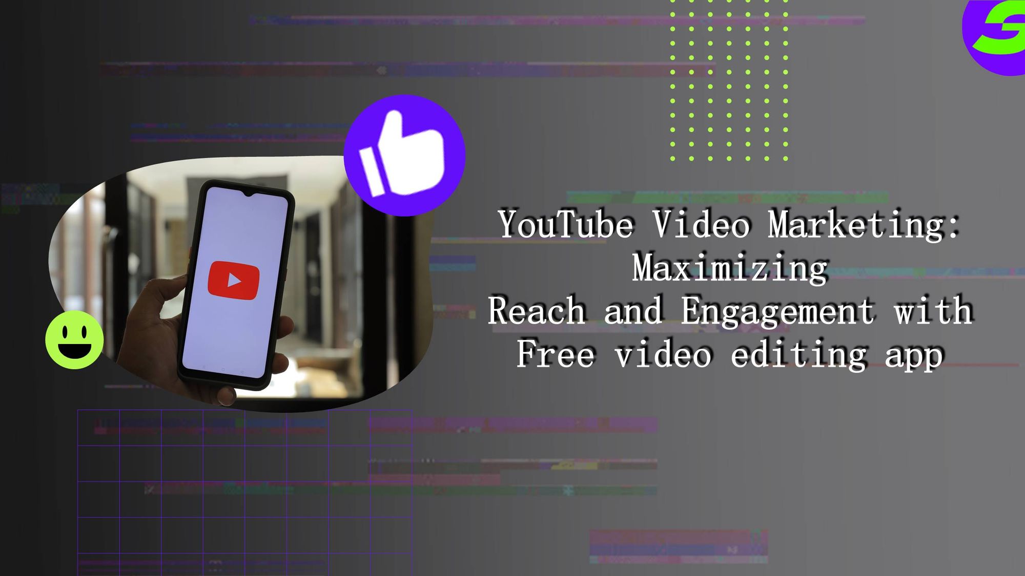 Unleash the potential of YouTube Video Marketing with the free video editor.