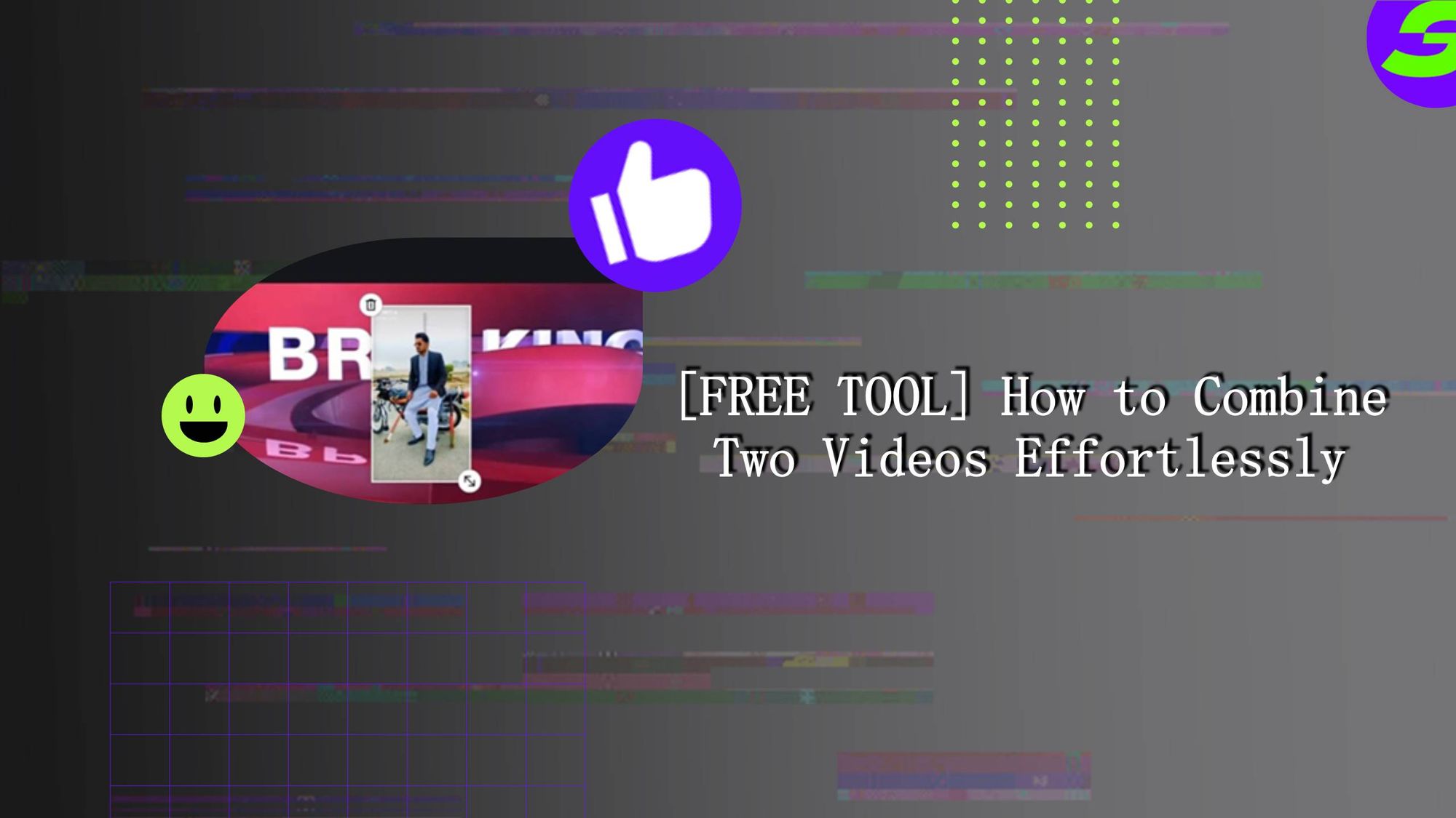 How to Combine Two Videos Effortlessly with free tool